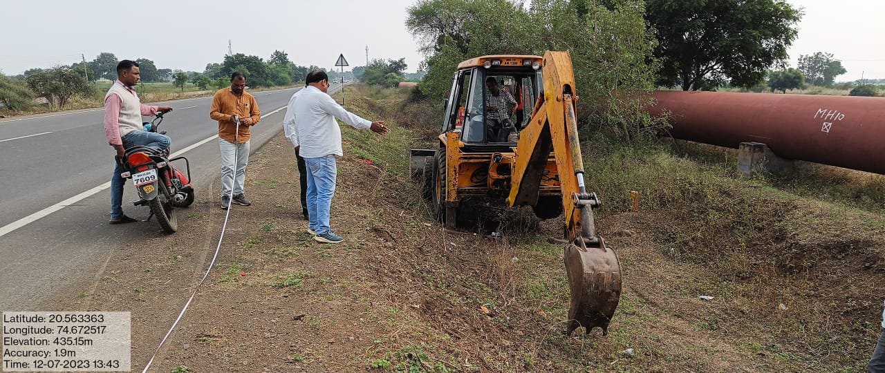 Tree Plantation & Maintenance – Malegaon to Chalisgaon (48 Km)